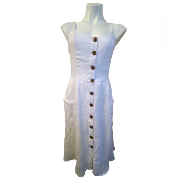 Mlle Gabrielle Dresses | Mlle Gabrielle White Dress Jrs Size Medium | Color: White | Size: M | Natashaj649's Closet Mlle Gabrielle Dresses | Mlle Gabrielle White Dress Jrs Size Medium | Color: White | Size: M | Natashaj649's Closet